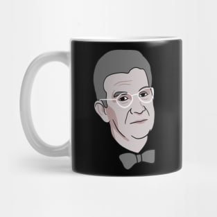 Jacques Lacan Minimal Portrait - Philosophy Mug